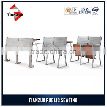 Aluminum legs Steel Back School Chairs for Sale Model WL918F