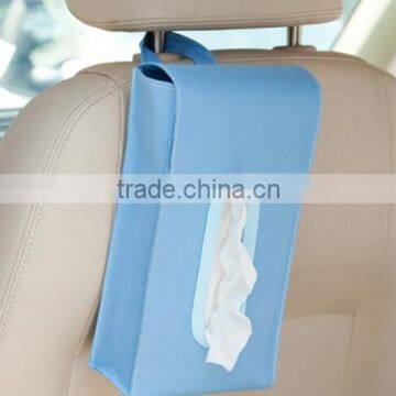 Hot Selling Waterproof Oxford Cloth Hanging Tissue Box Cover/car Tissue Box Cover photo-6