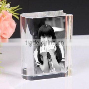 2016 new crystal photo frame