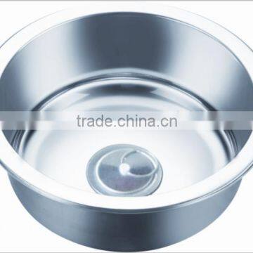 Yacht,Boat,Train and Public Mobile Toilet Used Stainless Steel Elliptical Hand Wash Basin Kitchen Sink GR-Y585 photo-4