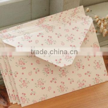 Handmade OEM printed kraft paper business envelope supplier in China