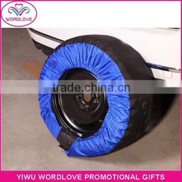 custom Car Tire Cover,printed Tire Tote,Oxford &polyester Tyre Cover Set for storage