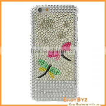 Wholesale design your own rhinestone cell phone cases for iphone 6,for iphone phone cases