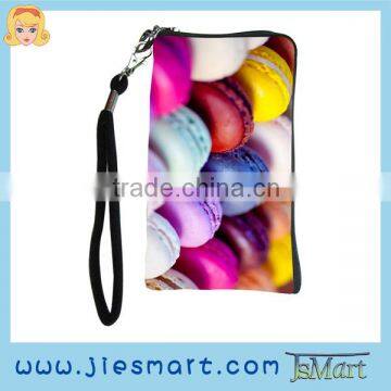 macaron sublimation custom printing cellphone bag