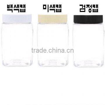 Medicine bottle 350ml Square Clear