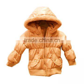 Girls Fashion New Style OEM Service Pattern Baby Coat