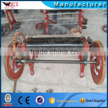 Hand operated Small natural rubber mangler machine