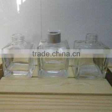 clear glass fragrance diffuser bottle