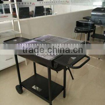 Charcoal BBQ Barbecue Grill GS Certification new barrel table BBQ grills