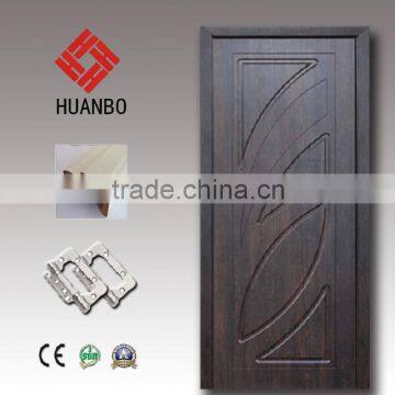 2015 latest design mdf pvc wood decorative interior door dor kitchen