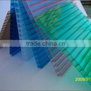 JIASIDA twin-wall polycarbonate sheet,double wall polycarbonate hollow sheet,pc hollow sheet