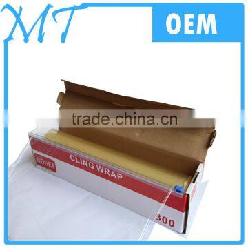 Heat Sensitive Great Shrinkage Customize Packaging Pvc Cling Film for Food Wrap With Printing photo-5