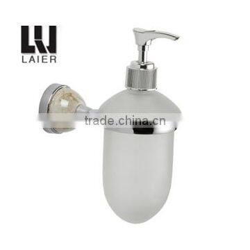 chrome ceramic bathroom accessories set soap dispenser 2438A