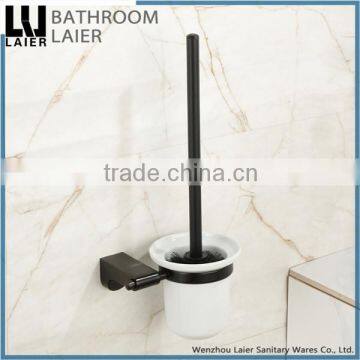 Economical China Manufacture Zinc Alloy ORB Finishing Bathroom Accessories Wall Mounted Toilet Brush Holder