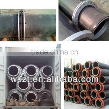 low price HDPE dredging Pipe Rubber Hose Steel Pipe