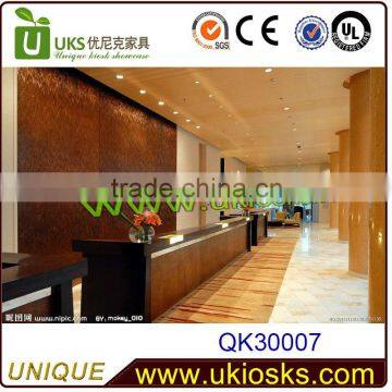 A Typical Uygur Courtyard reception counter&unique reception desk&corian reception counter