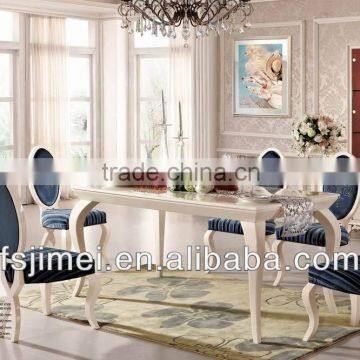 marble Top and mdf Structure Dining Table furniture