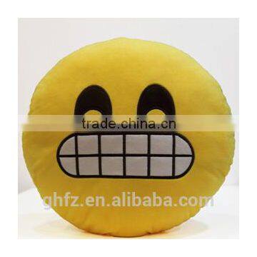 Plush emoji cushion pillows