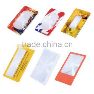 Promotonal Custom Magnifying Pocket PVC Card