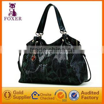 Snake Print Grain Handbag Ladies Animal Print Handbags Lady Sexy Handbags