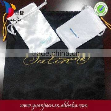 Wholesale Eco Friendly Recyclable Cheap Satin/organza Drawstring Shoe Dust Sample Bag