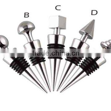 Heavy Duty Zinc Alloy Material Crystal Wine Stopper Wine Bottle Stopper photo-6