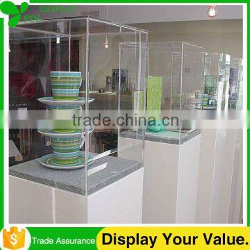 Hot sale High Clear Acrylic Display for Museums