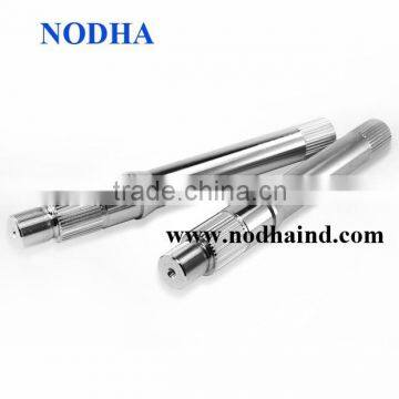 Spline shaft agriculture machinery shafts zinc plated shaft