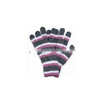 Latest Ladies' Men's Mitten Mobile Fingerless 100% Acrylic Knit Glove Magic Children's Fashion Babyset Logo Baby&Lady