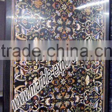 Semi Precious Stone Table Top Table For Home Decoration, Rectangle Table Top