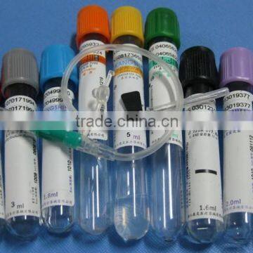 Vacuum blood collection tube,Clot Activator, PET/Glass, CE Approved