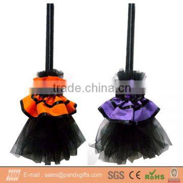 Halloween decoration lace broom