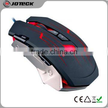 Latest avago chipset 8d laser track metal frame ergonomic mouse for large hands