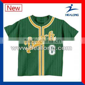 Private Brand Sublimated Youth Baseball Jersey