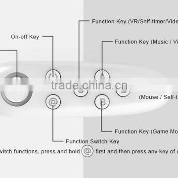 Top Selling Portable Multifunctional Bluetooth Gamepad VR Controller for Android photo-3
