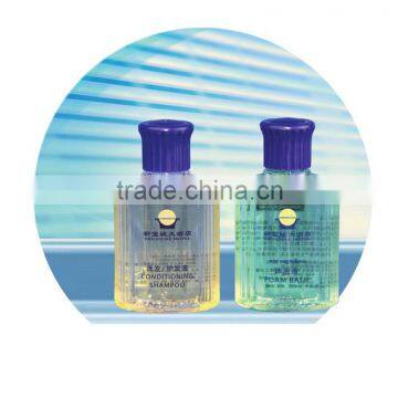 brand mini cheap hotel disposable bottle shampoo with logo printed