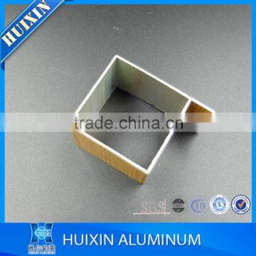 Libya Market Wood Grain Aluminum Profile for Kitchen Cabinet photo-3