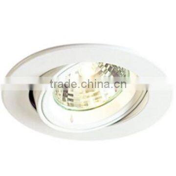 Adjustable Tilt 20deg Low voltage halogen recessed MR16 Down Light HL270