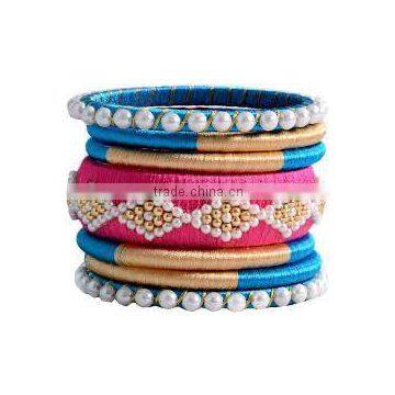 SILK THREAD BANGLES photo-6