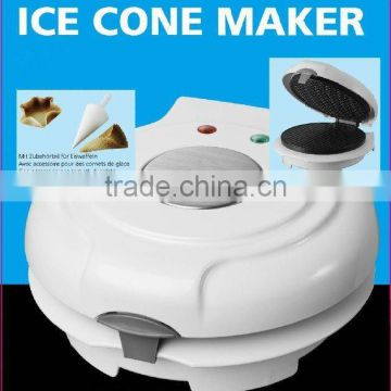 ice cream cone maker with stainless steel cover