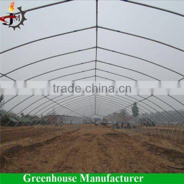 Custom size tunnel frame greenhouse