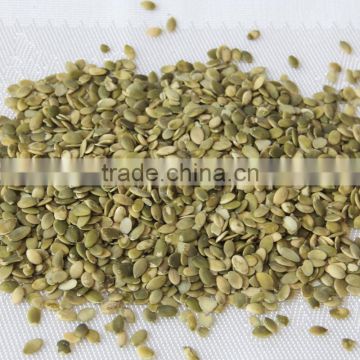 shelled and roasted Chinese green pumpkin seed kernels New Crop