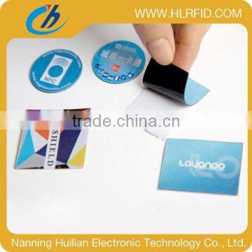 Adhesive Passive anti metal ntag203 nfc tag