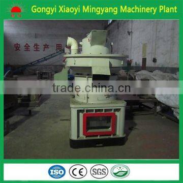Best price double layer vertical ring die Wood pellet machine with automatic lubrication system