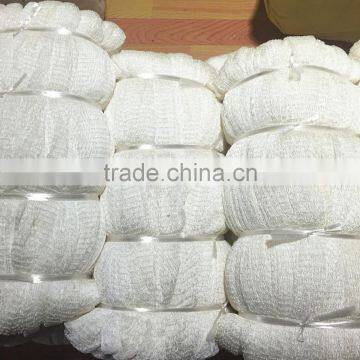210D 9ply nylon polyamide natural color fishing nets red de pesca