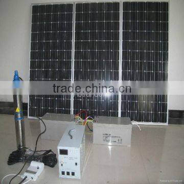 72w solar water pump water pumping system dc pump manufacturer in China