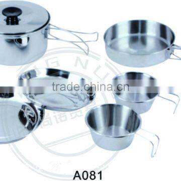Weekend outdoor Cooking Pot, fry pan ,dish holder