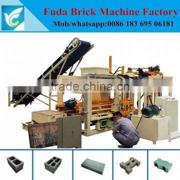 QT4-18 full automatic block machine big hydraform hollow block machine solid brick making machine