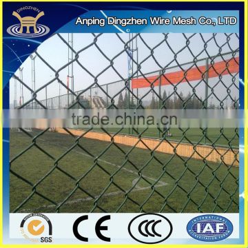 High tensile Flexible Sports ground fencing with Chain link steel wire mesh