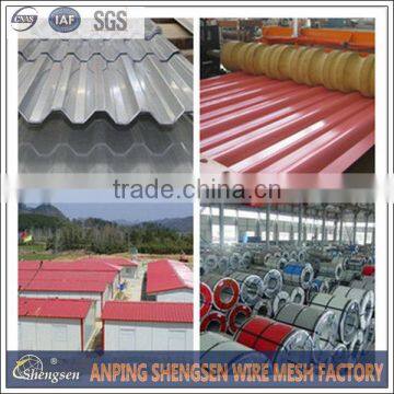 transparent corrugated roofing sheets/galvanized metal roofing sheet with color